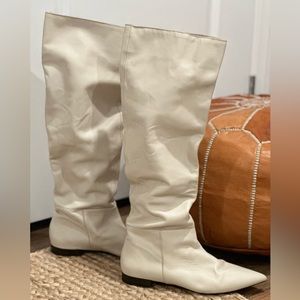 Free People soft leather tall boots